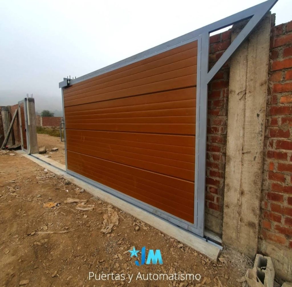 puerta corrediza automatica