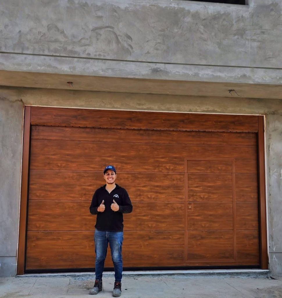 puerta seccional automatica